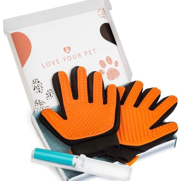 Pets Care Grooming Gloves - Picture 3 of 8